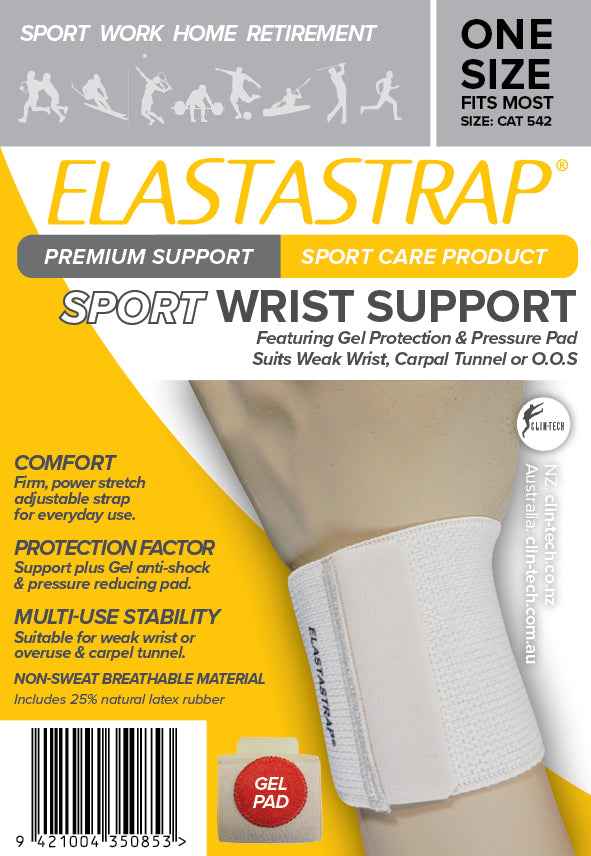 Elastastrap Premium Sports Wrist - Clin - Tech NZ Limited