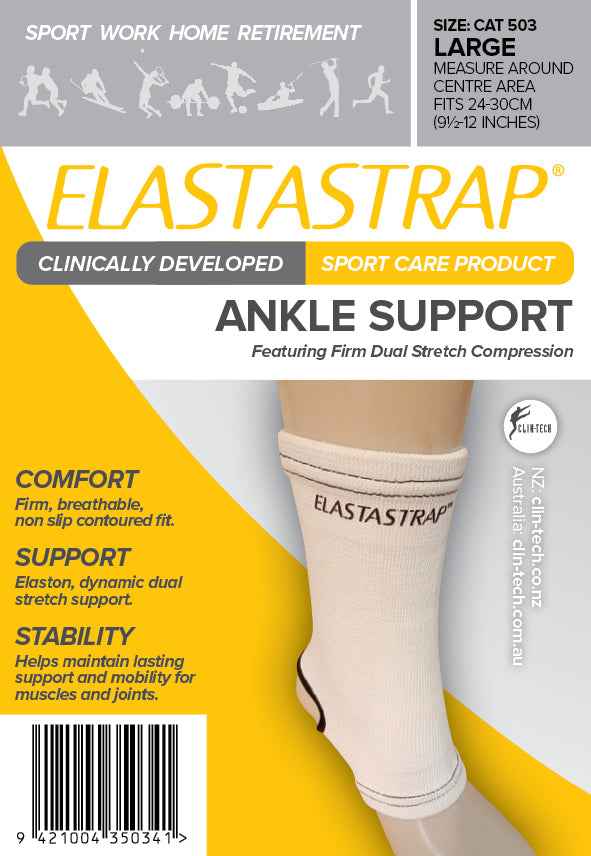 Elastastrap Compression Ankle Support - Clin - Tech NZ Limited
