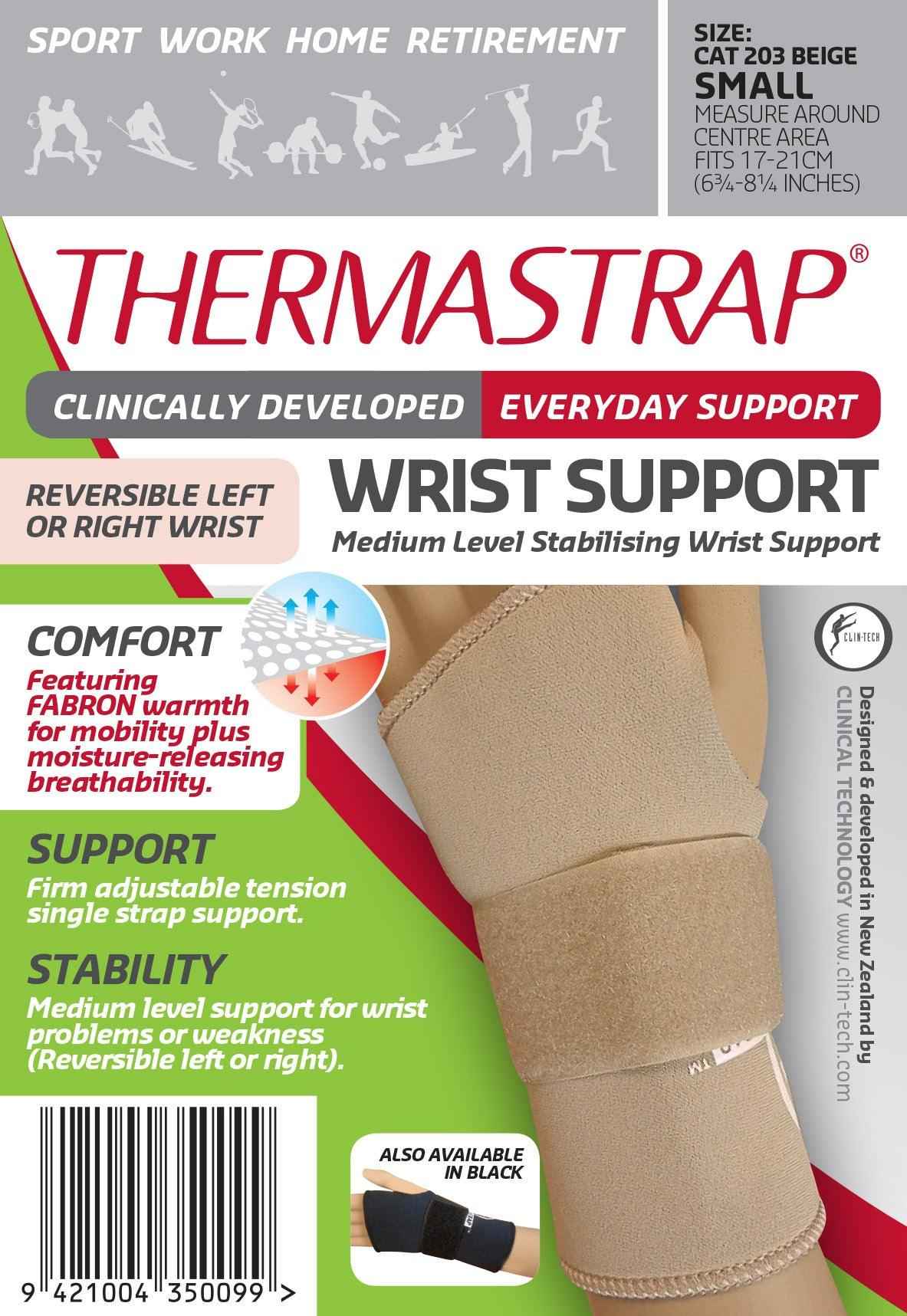 Thermastrap Wrist Support - Clin - Tech NZ Limited