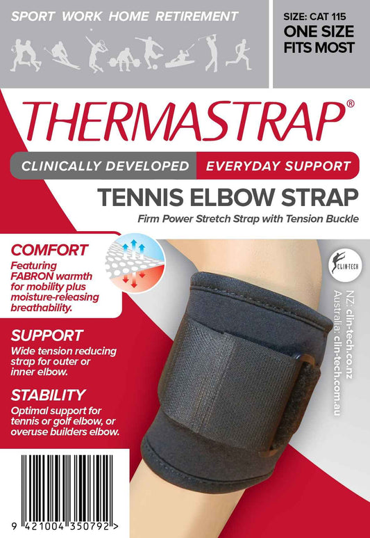 Thermastrap Tennis Elbow with Strap Support - Clin - Tech NZ Limited