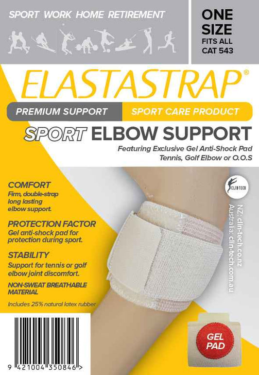 Elastastrap Premium Sports Elbow - Clin - Tech NZ Limited