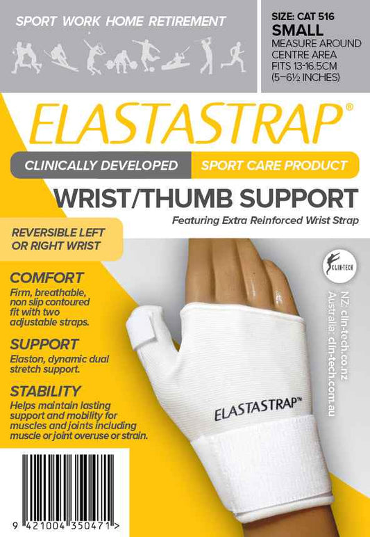 Elastastrap Compression Wrist & Thumb Strap - Clin - Tech NZ Limited
