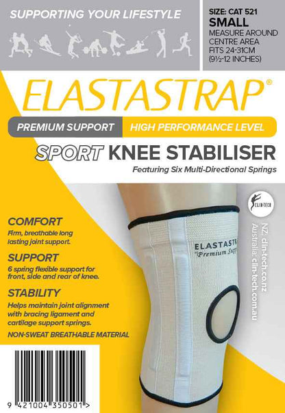 Elastastrap Compression Premium Sport Knee Stabiliser - Clin - Tech NZ Limited